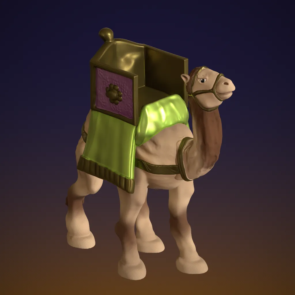 Camel Render 3dusky 3