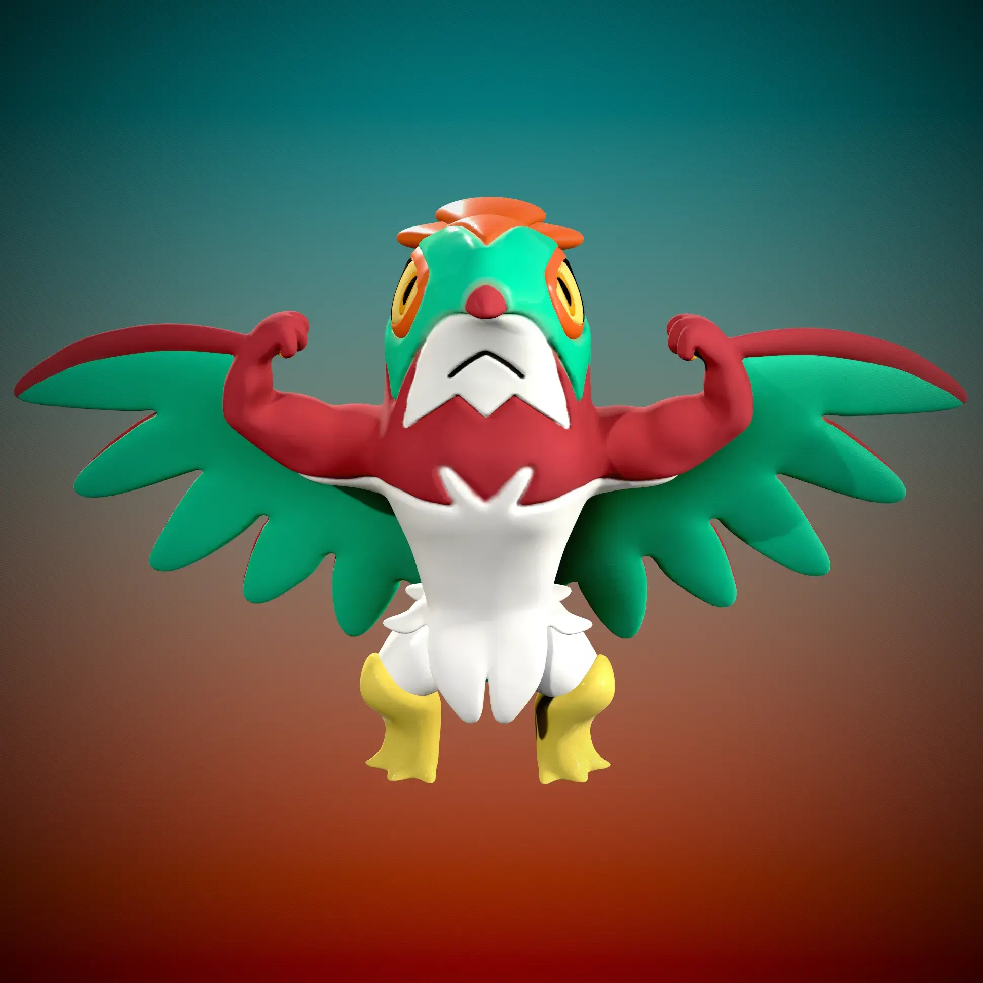 Hawlucha Render 3dusky 2