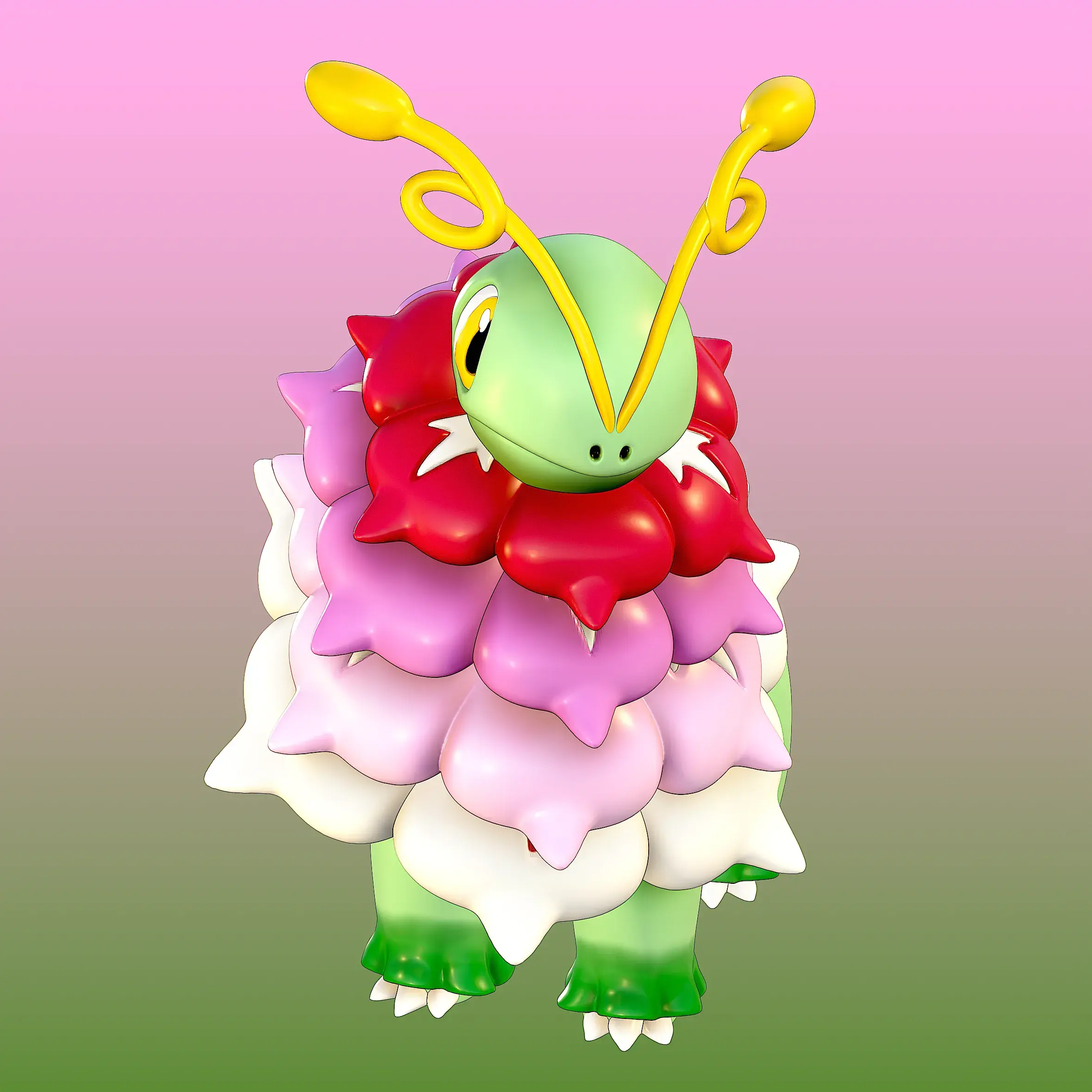 Meganium Mega Render 3dusky 3