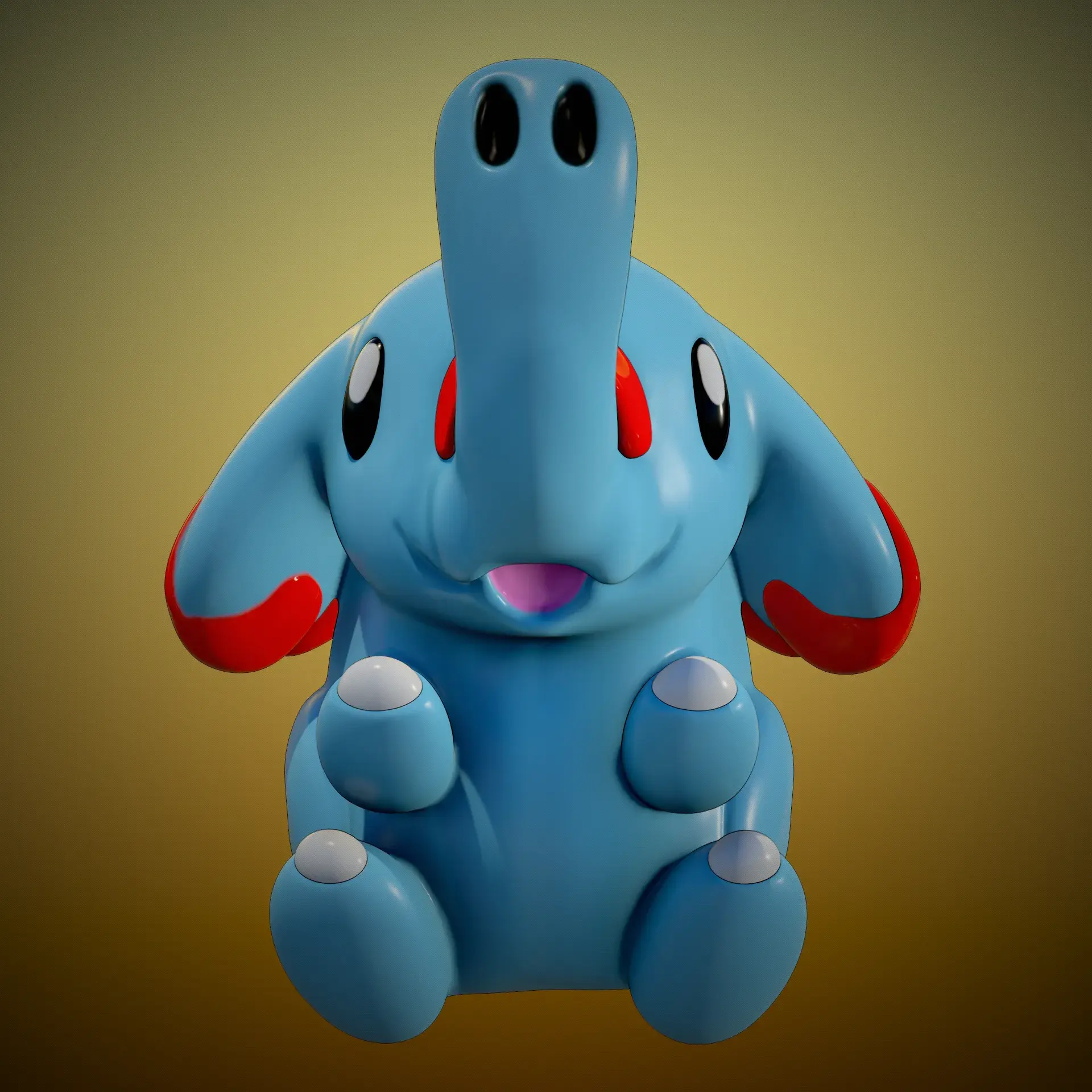 Phanpy Render 3dusky 3