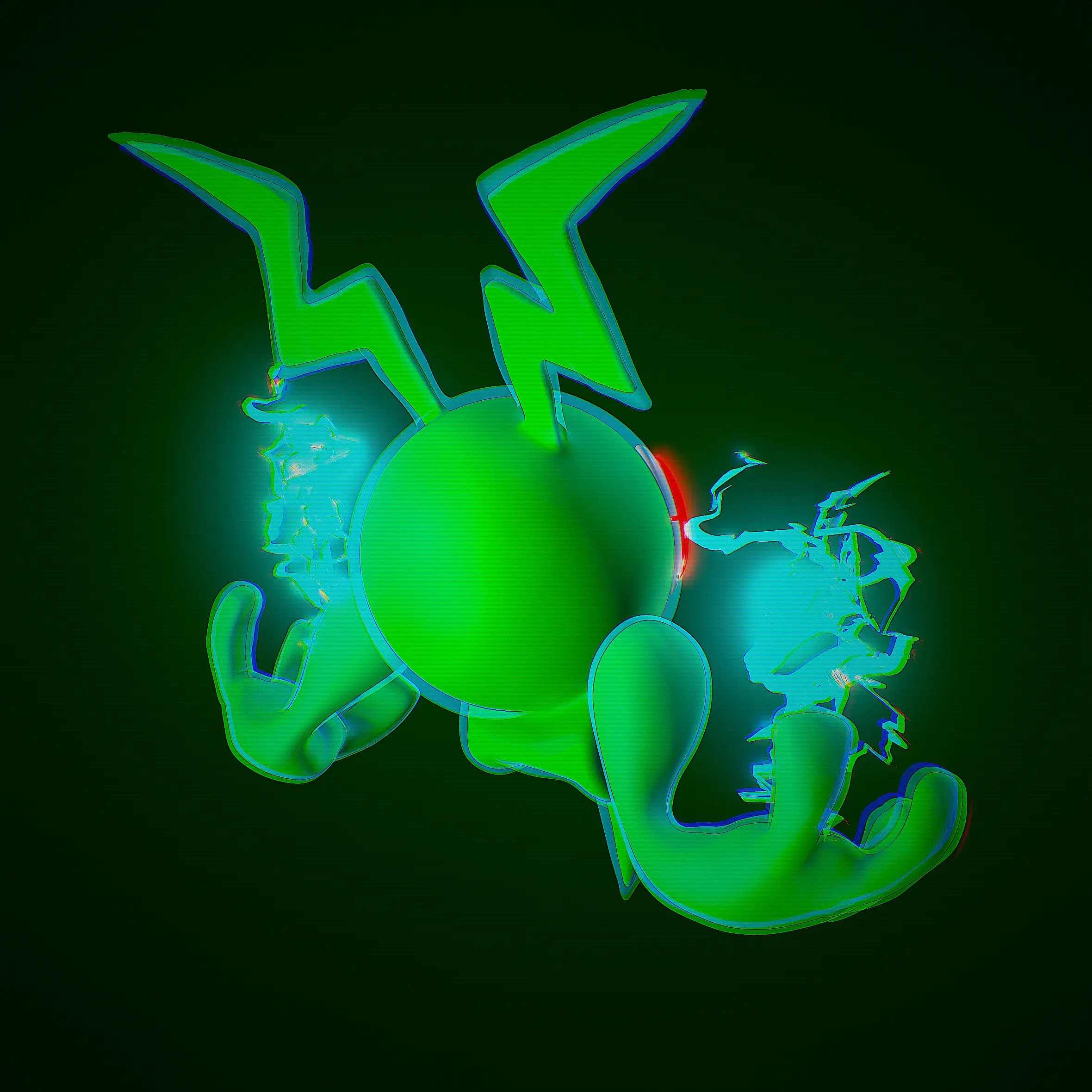 Rotom Mega Oc Render 3dusky 4