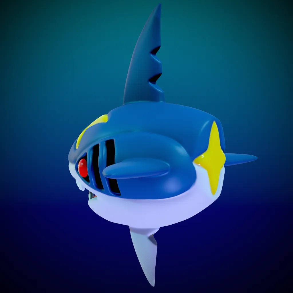 Sharpedo Render 3dusky 4
