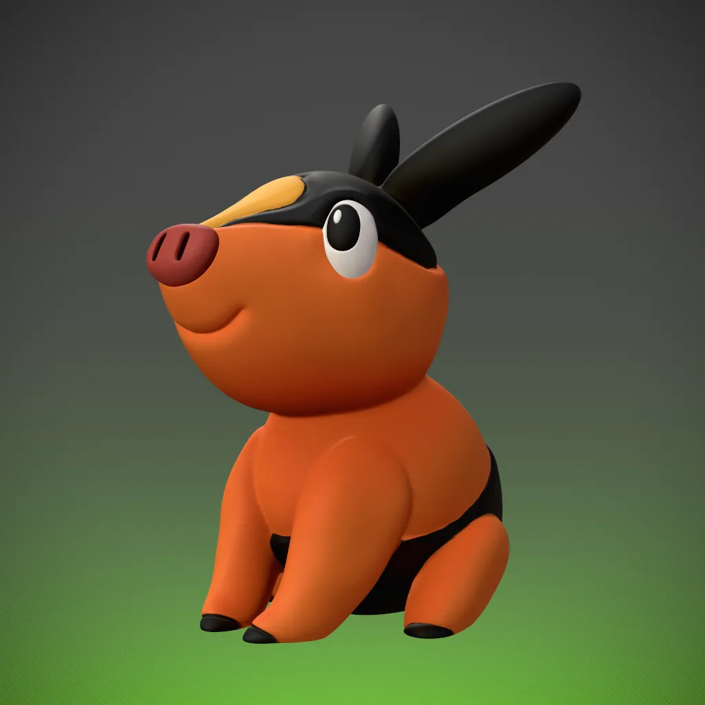 Tepig Render 3dusky 2