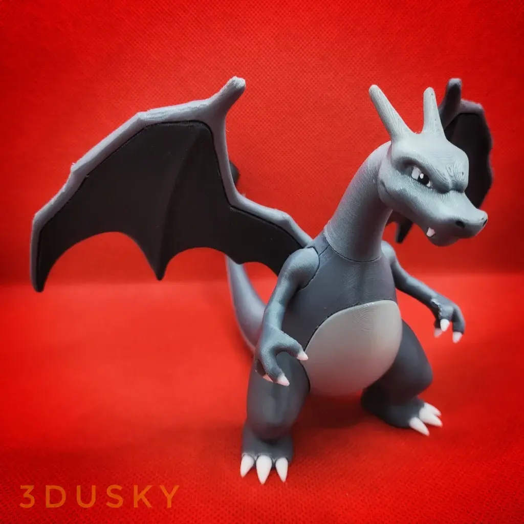 Charizard Retro — figura impresa en 3D | 3DUsky