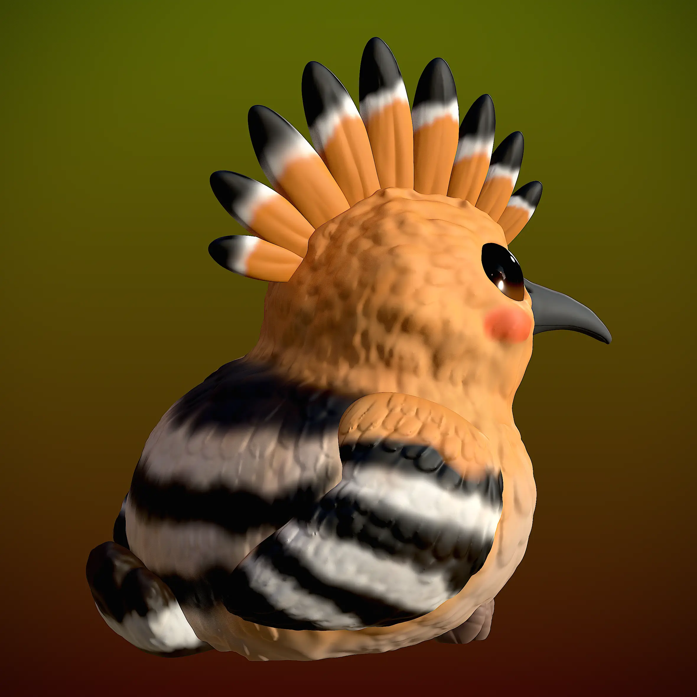 Abubilla Chibi Render 3dusky 4