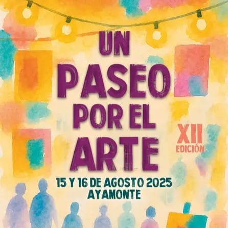 Cartel Paseo Por El Arte Ayamonte 2025