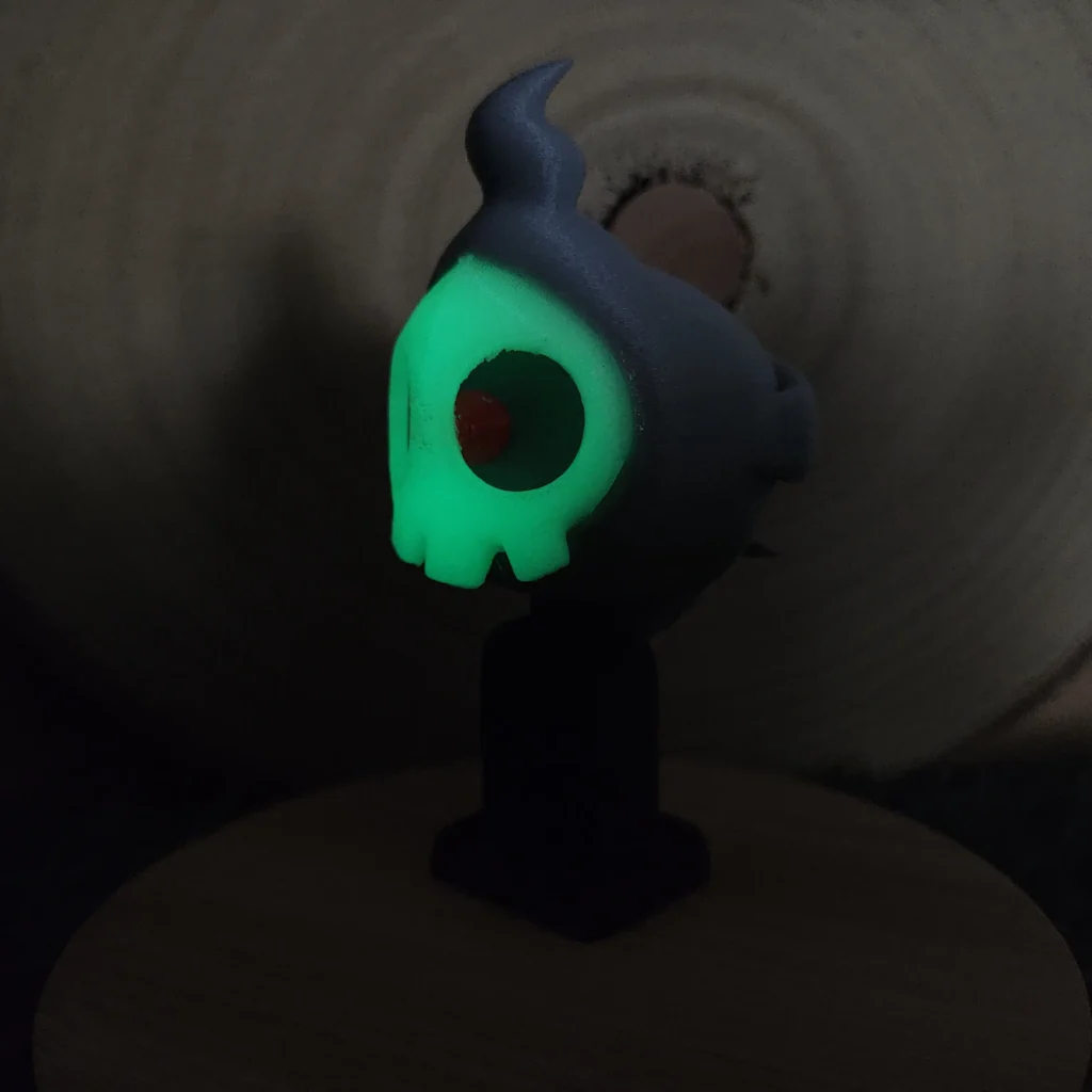 Duskull Fluorescente — figura impresa en 3D | 3DUsky