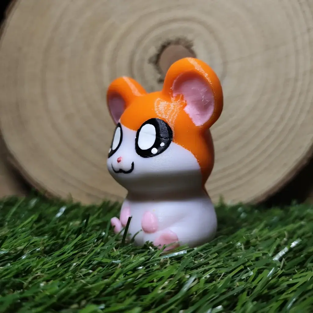 Hamtaro — figura impresa en 3D | 3DUsky