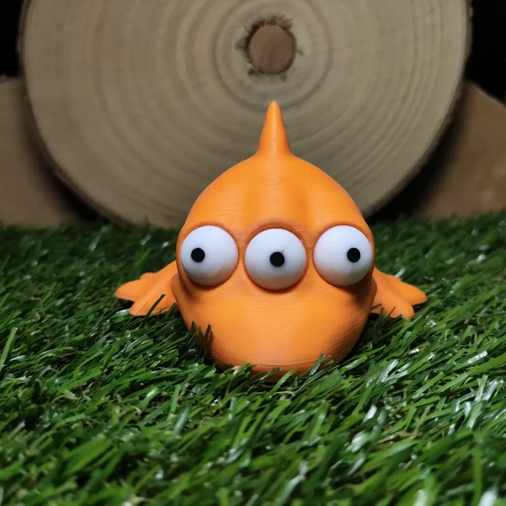 Pez Blinky Articulado — figura impresa en 3D | 3DUsky