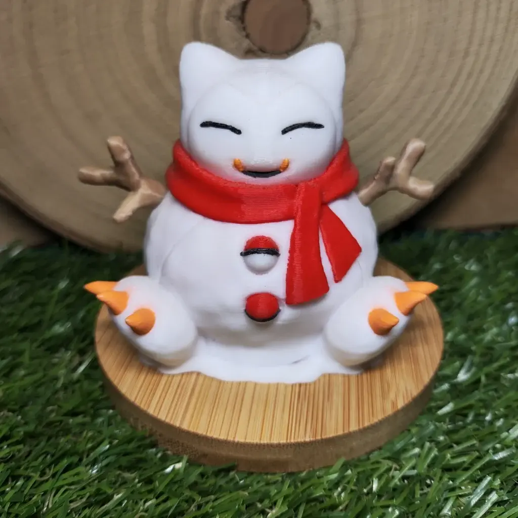 Snowlax — figura impresa en 3D | 3DUsky
