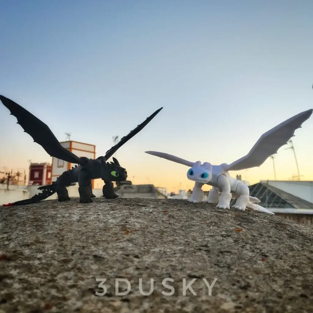 toothless-light-fury-articulated-3d-print-3dusky | 3DUsky