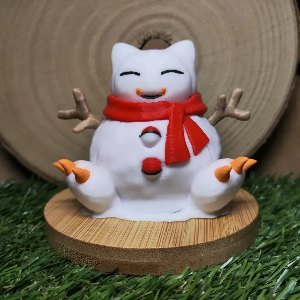 snorlax-snowman-3d-print-3dusky (1) | 3DUsky