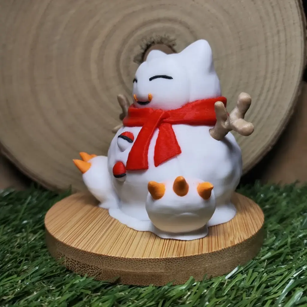 snorlax-snowman-3d-print-3dusky (2) | 3DUsky