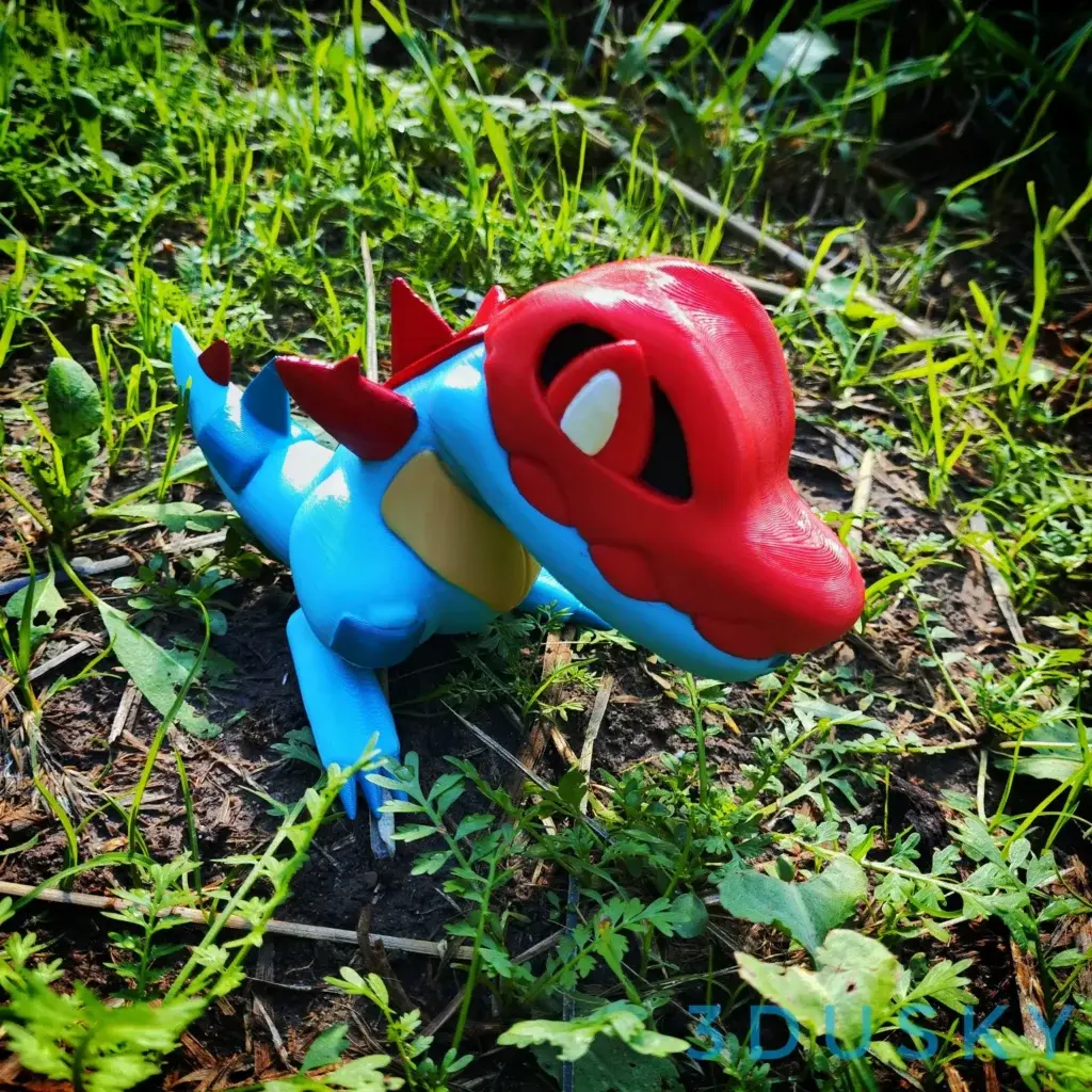 feraligatr-mega-3d-print-3dusky (4) | 3DUsky