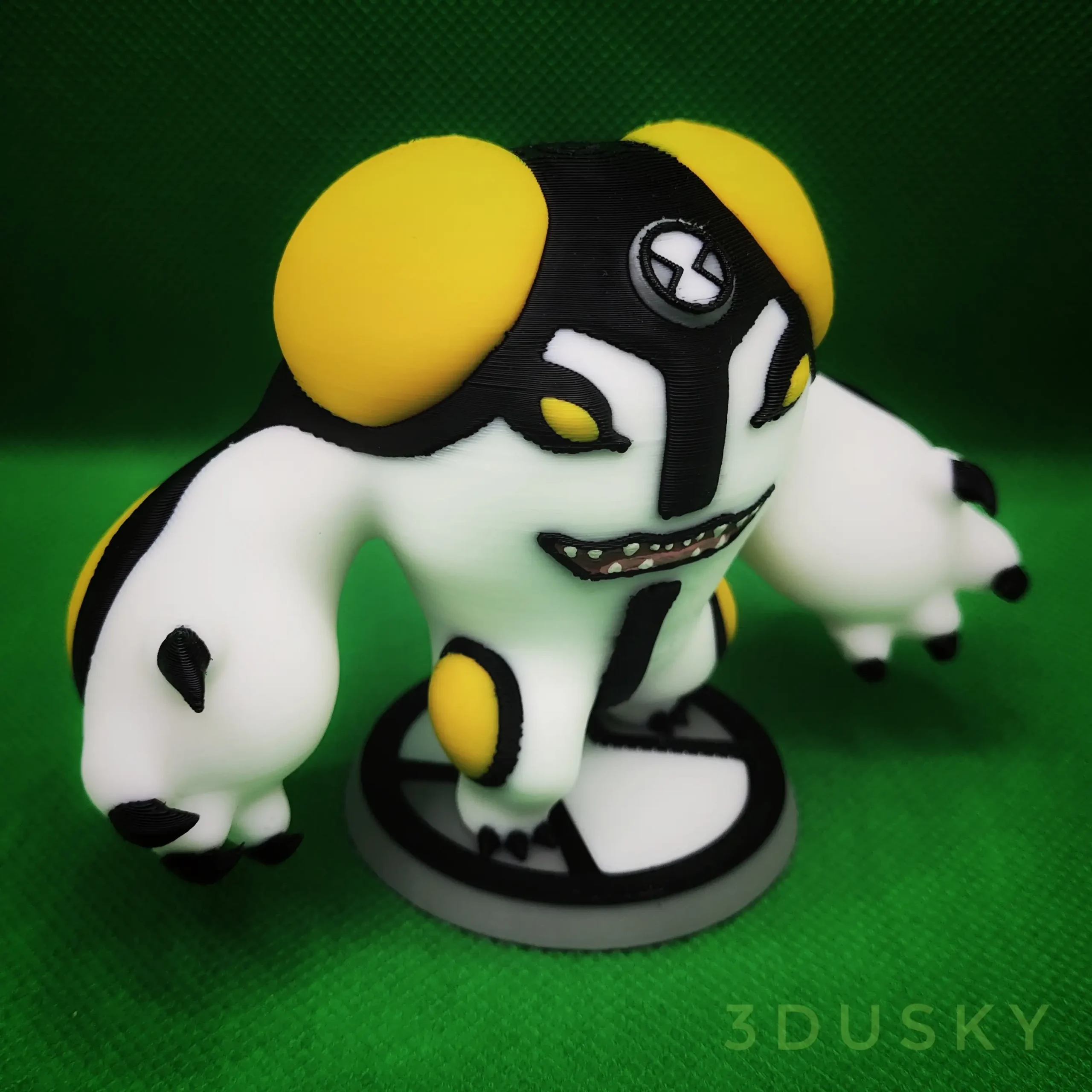 cannonbolt ben 10 3d print 3dusky (3)