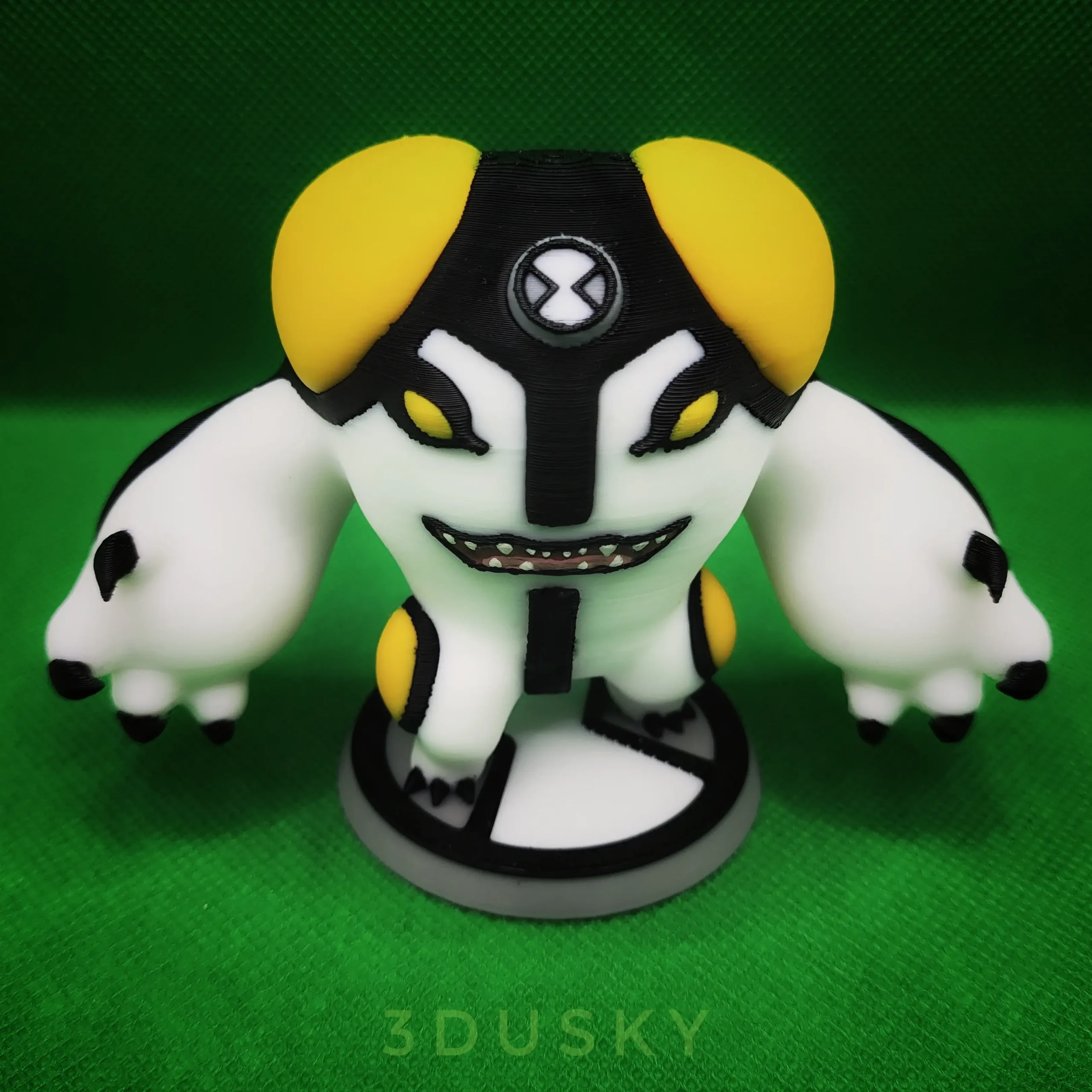 cannonbolt ben 10 3d print 3dusky (5)