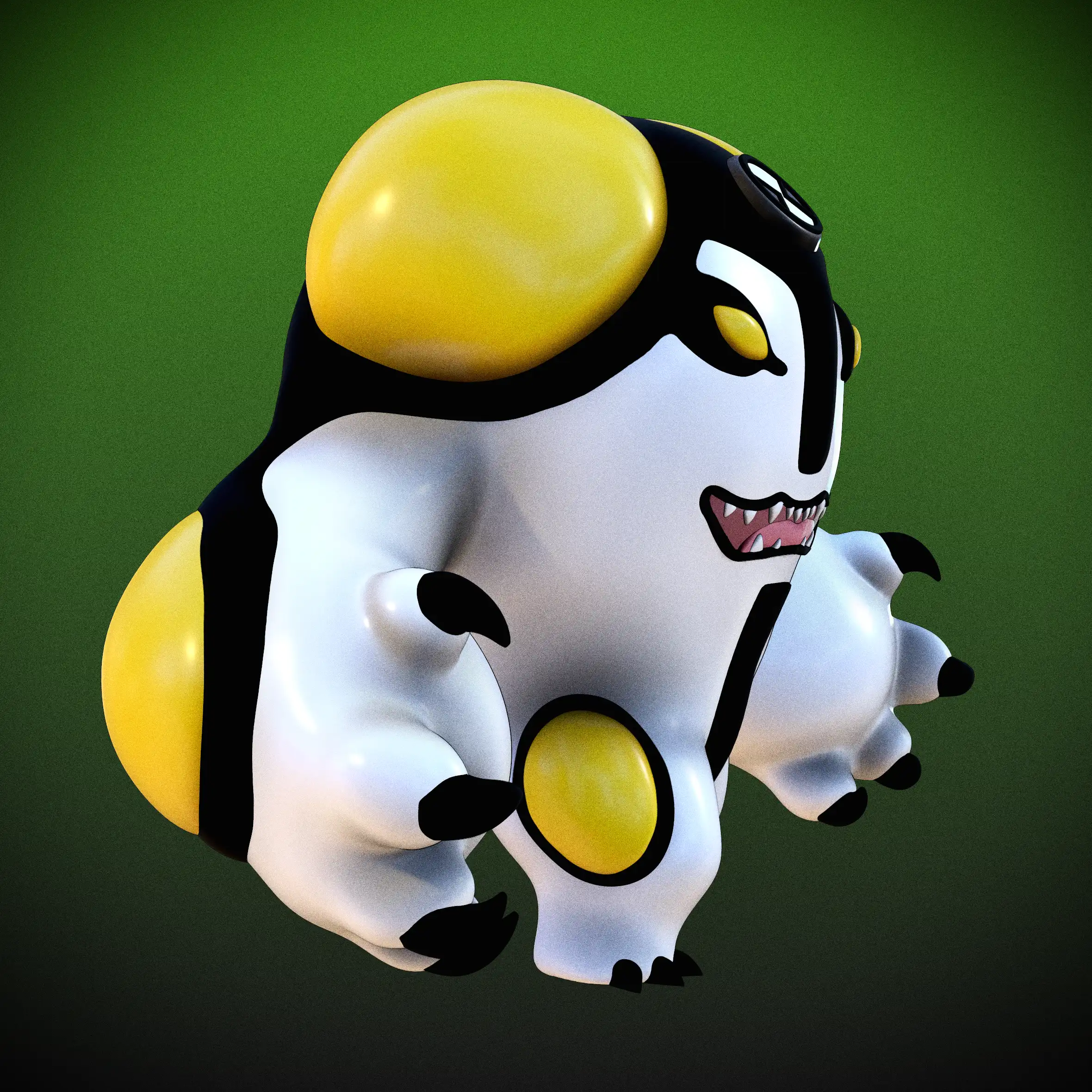 rayo de cañon ben 10 3dusky render (2)