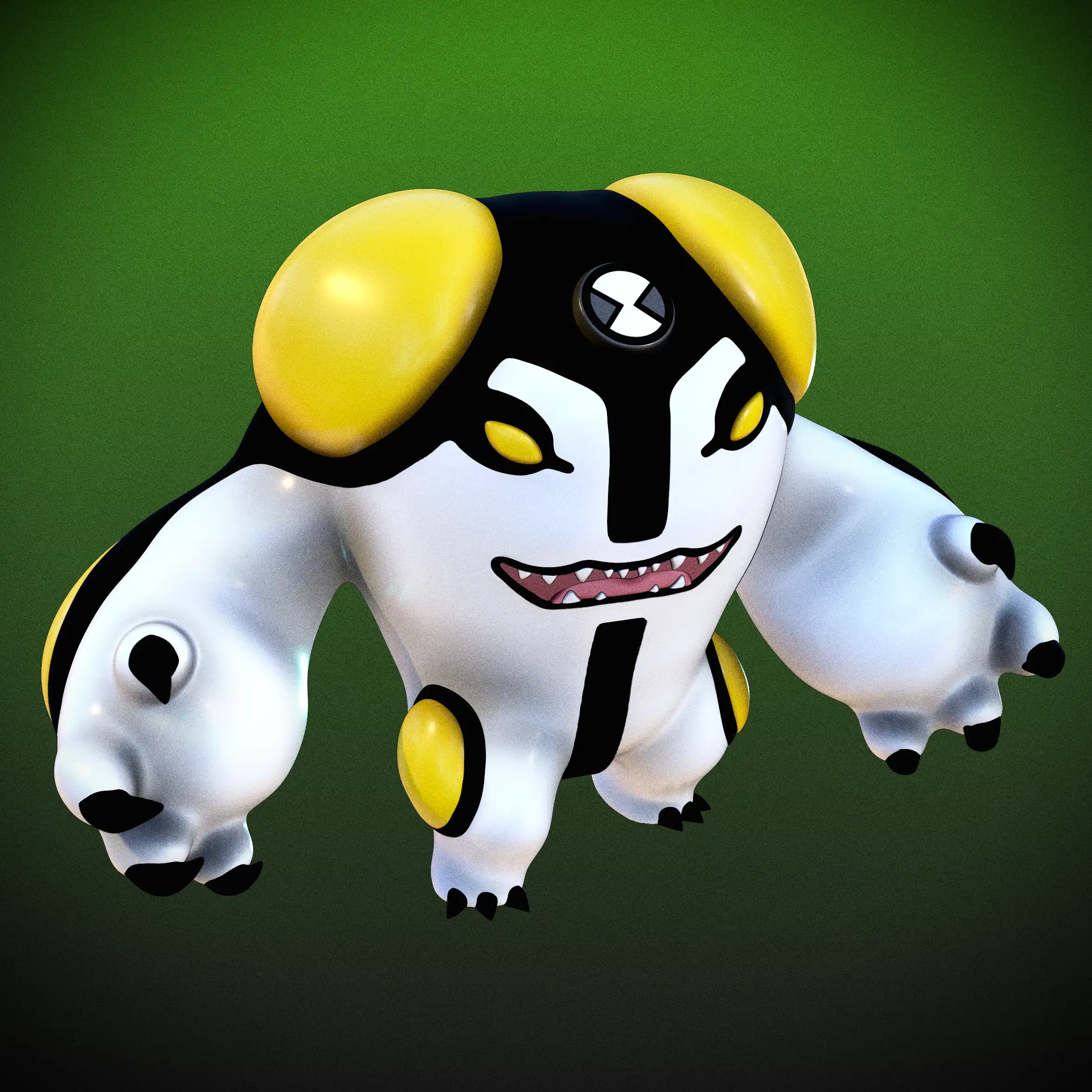 rayo de cañon ben 10 3dusky render (3)