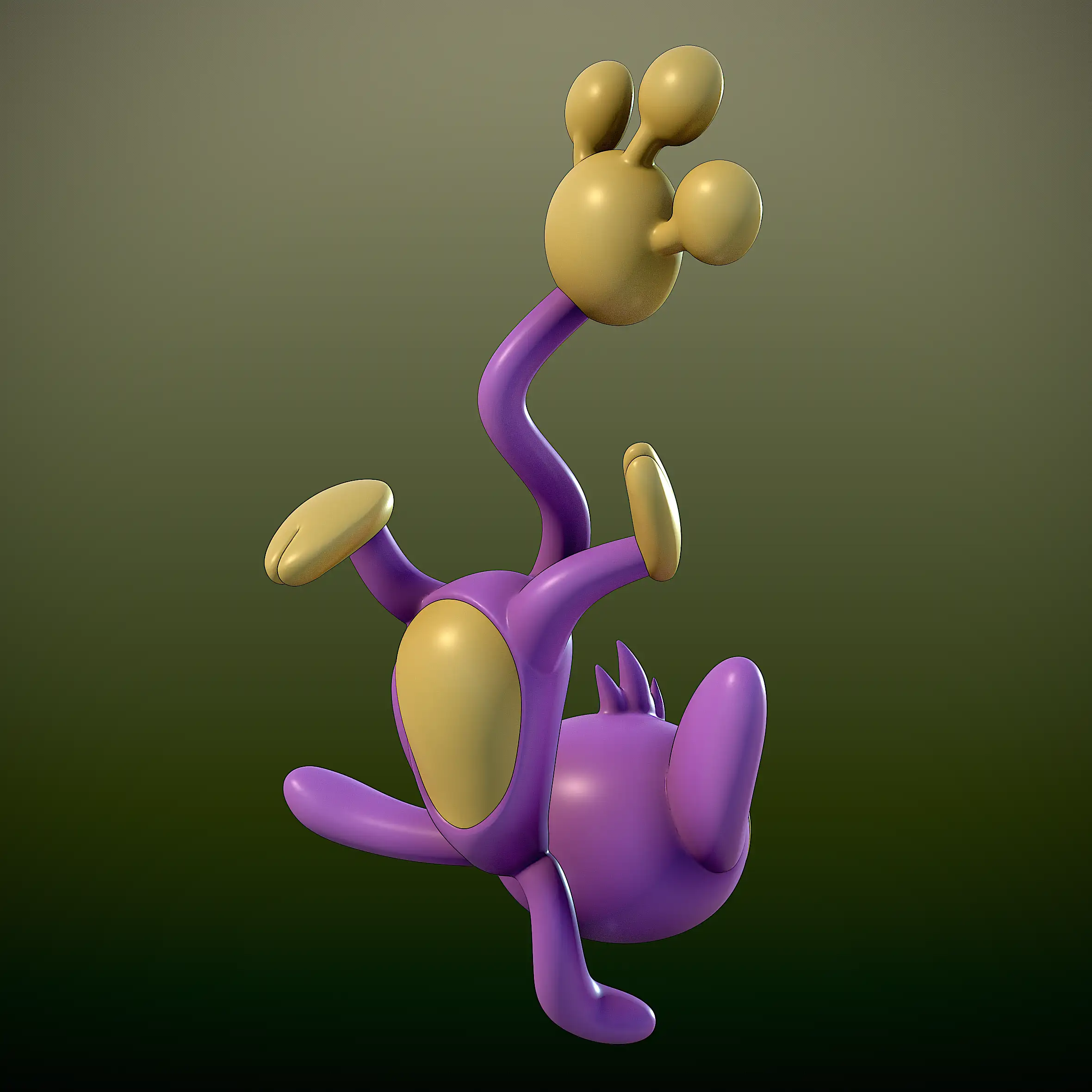 aipom pokemon render 3dusky (4)