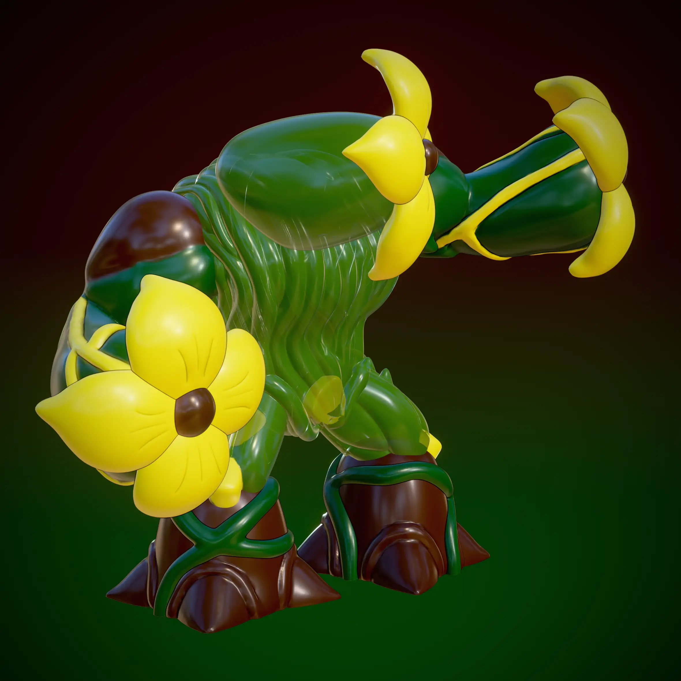 florus gormiti final evolution render 3dusky (5)
