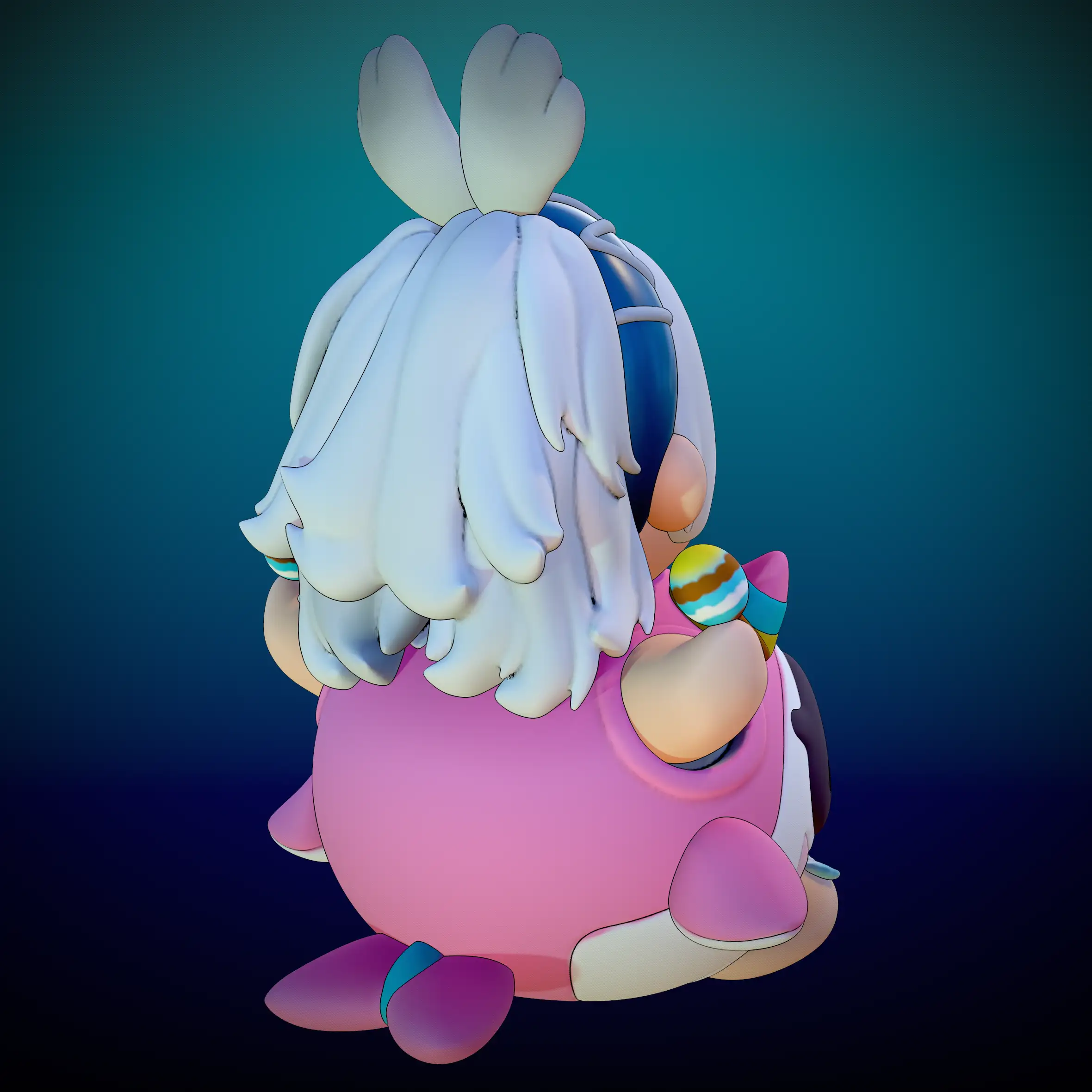 mualani chibi genshin impact render 3dusky (4)