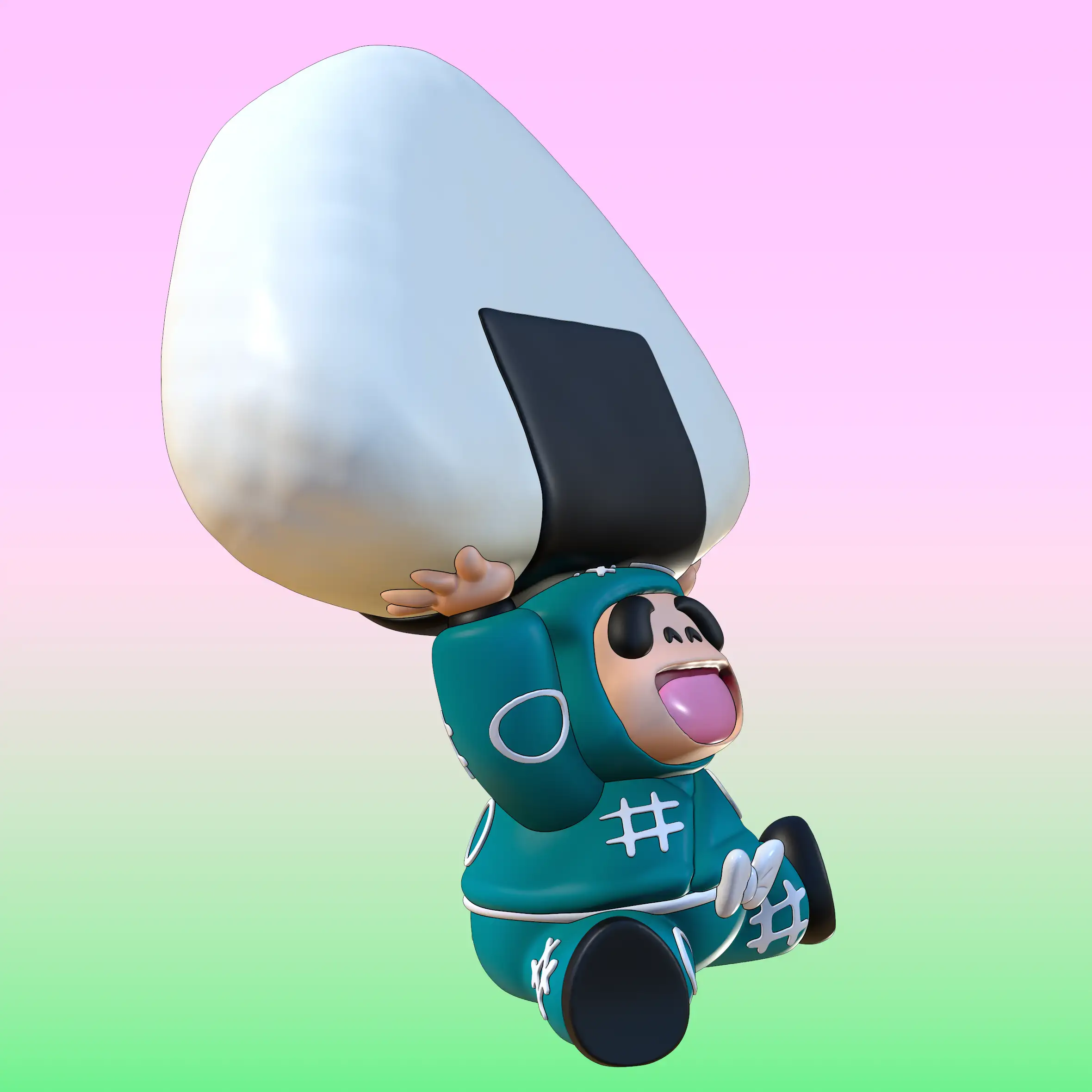 shinbei nintama rantarou render 3dusky (3)